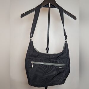 Baggallini Black Hobo Crossbody Bag